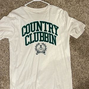 Country club shirt